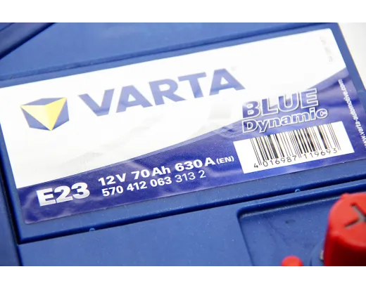 VARTA BLUE DYNAMIC E23 70АH 630A 570412063