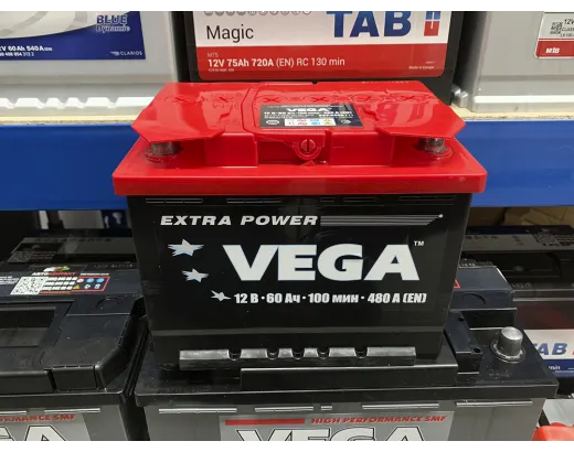Vega 60Ah 480A