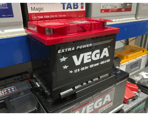 Vega 60Ah 480A