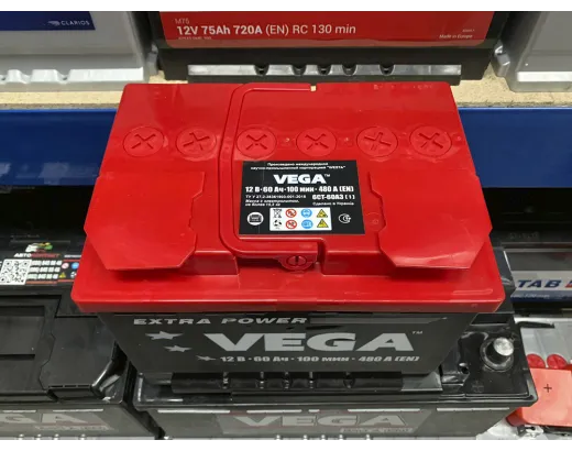 Vega 60Ah 480A