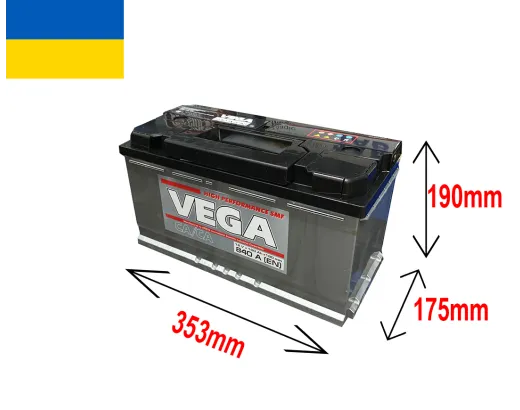 Vega 100Ah 840A (0) 6ст-100