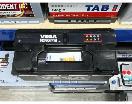 Vega 100Ah 840A (0) 6ст-100