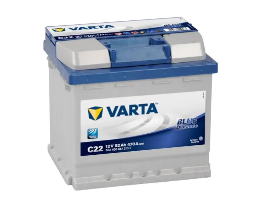 VARTA BLUE DYNAMIC C22 52АH 470A 552400047