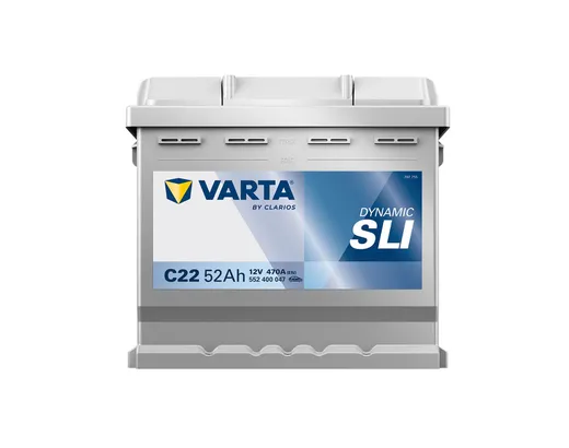 VARTA BLUE DYNAMIC C22 52АH 470A 552400047