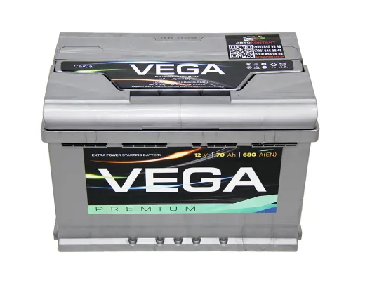 Vega 70Ah 680A