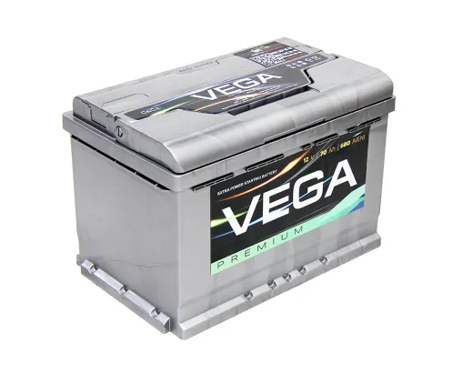 Vega 70Ah 680A 6ст-70 (Вега)