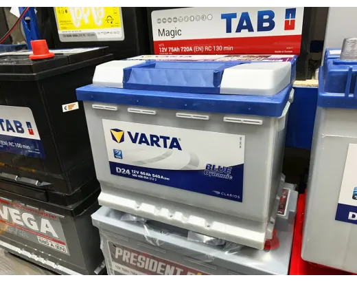 VARTA BLUE DYNAMIC D24 60АH 540A 560408054