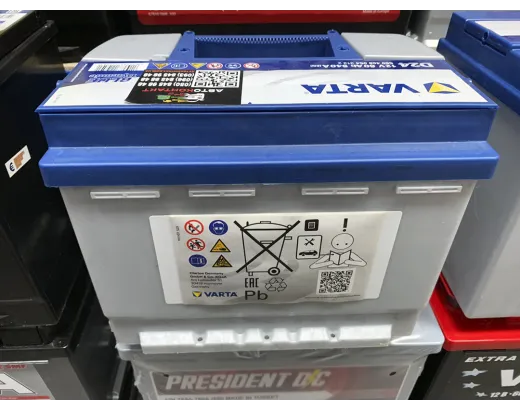 VARTA BLUE DYNAMIC D24 60АH 540A 560408054