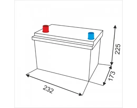 VARTA BLUE DYNAMIC D48 60АH 540A 560411054