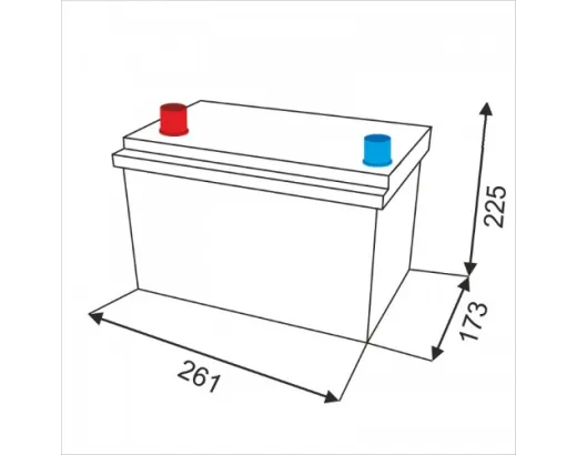 VARTA BLUE DYNAMIC E24 70АH 630A 570413063