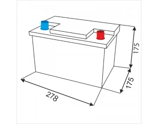 VARTA BLUE DYNAMIC E43 72Ah 680A 572409068