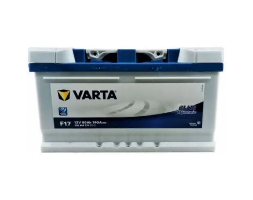 VARTA BLUE DYNAMIC F17  80АH 740A  580406074