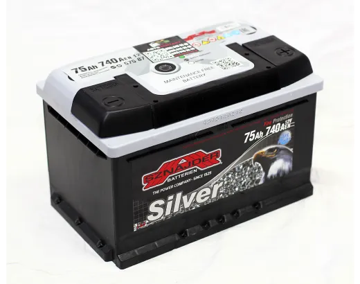 SZNAJDER Silver 6СТ- 75Aз 740A  АзЕ (575 87)