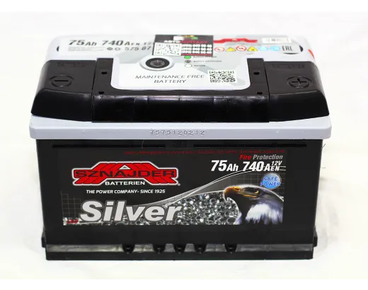 SZNAJDER Silver 6СТ- 75Aз 740A  АзЕ (575 87)