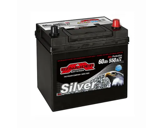 SZNAJDER Silver Calcium Asia (560 A0) 60Аh 550А R+