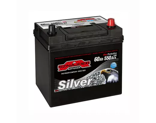 SZNAJDER Silver Calcium Asia (560 A0) 60Аh 550А R+
