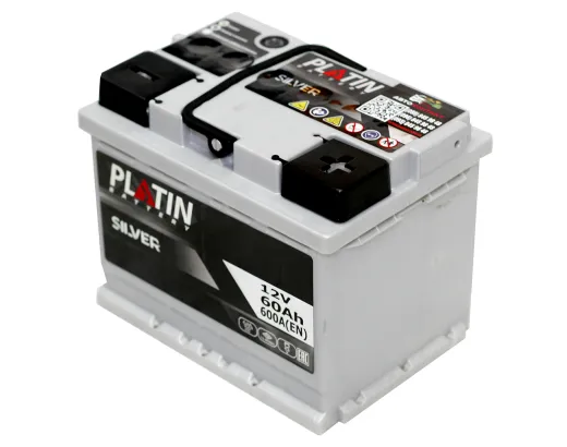 Platin Silver 60Ah 600A  6СТ-60 Азе