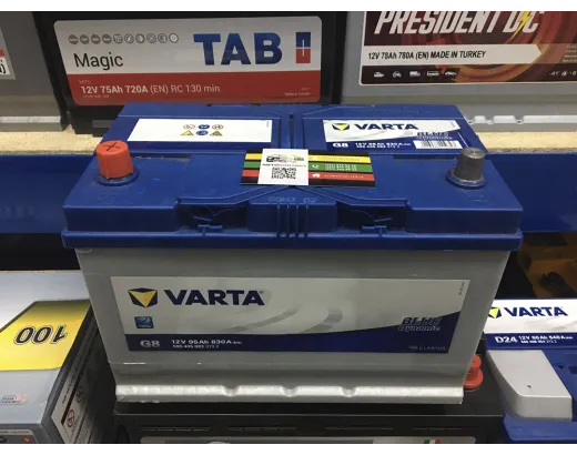 VARTA BLUE DYNAMIC G8 95АH 830A 595405083