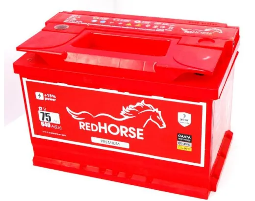 Red Horse 6СТ-75 Аз Premium