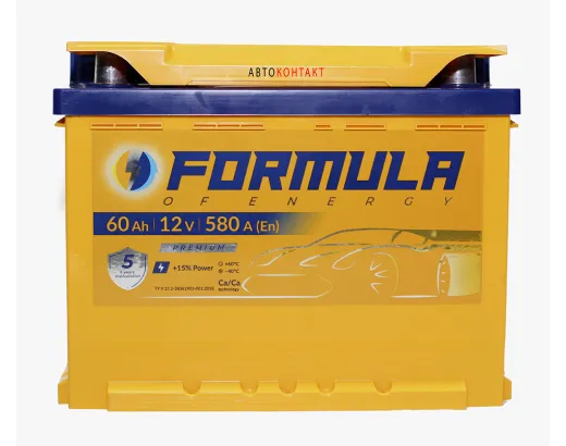 Formula 60Ah 580A  АзЕ