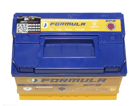 Formula EFB 12V 78Ah 750A Start-Stop