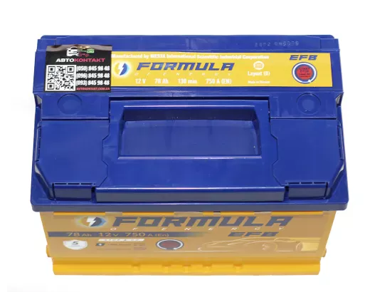 Formula EFB 12V 78Ah 750A Start-Stop