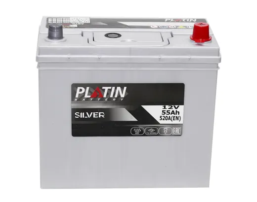 PLATIN Silver Asia SMF 55Ah 520A R+ (NS60)