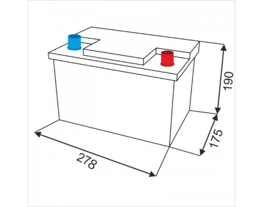 VARTA EFB  BLUE DYNAMIC N70 70Ah 760A 570500076