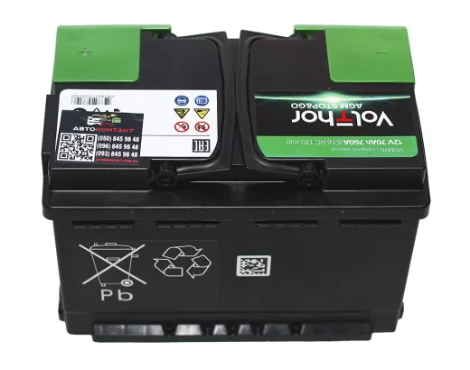 Volthor AGM 6-СТ 70 АзЕ Start-Stop