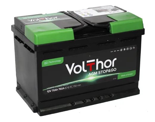 Volthor AGM 6-СТ 70 АзЕ Start-Stop