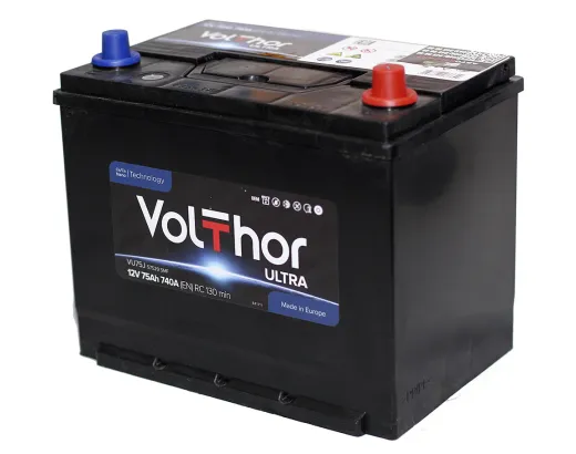 Volthor Ultra 12V 75Ah 740A АзЕ