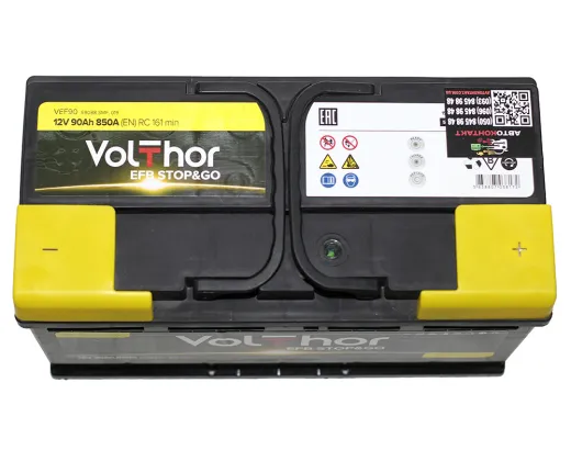 Volthor EFB Start&Go 12V 90Ah 850A Start Stop