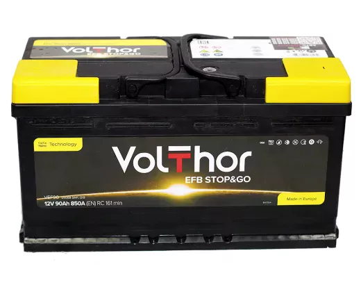 Volthor EFB Start&Go 12V 90Ah 850A Start Stop
