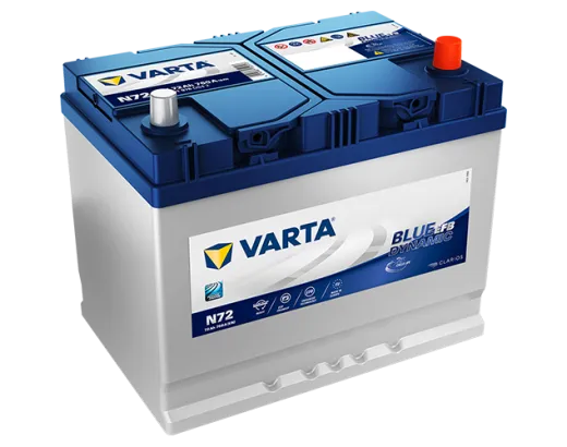VARTA EFB  BLUE DYNAMIC N72 72Ah 572501076