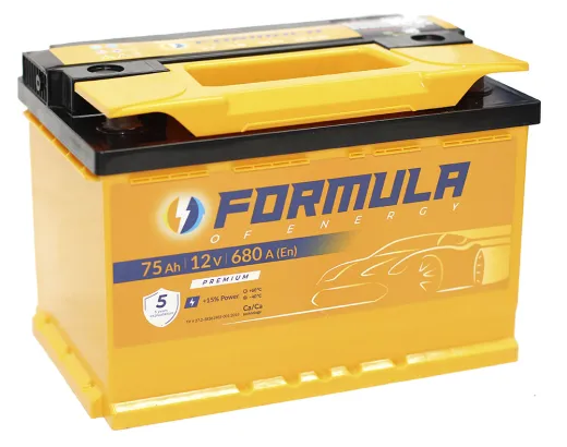 Formula 75Ah R+ 680A 
