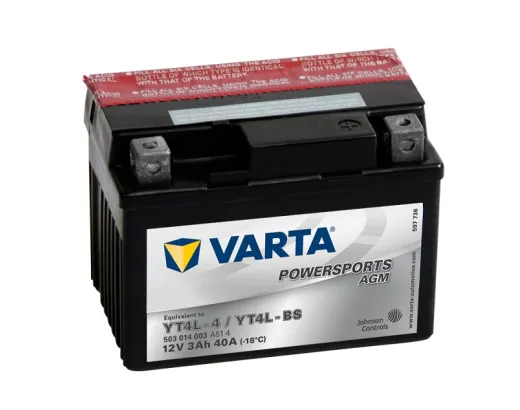 Varta 503014003 YT4L-4