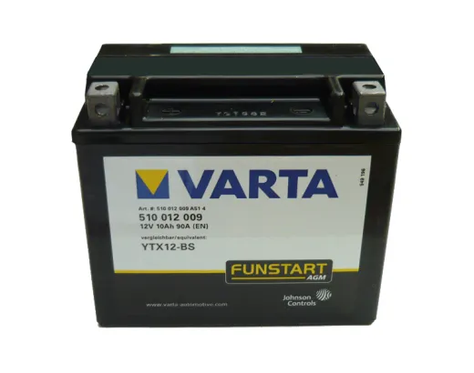 Varta 510 012 009 YTX12-BS