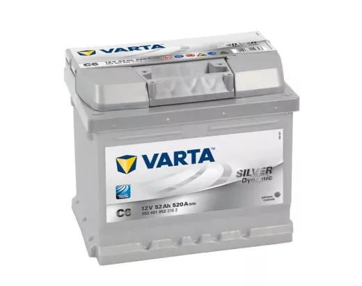 VARTA SILVER DYNAMIC C6 52АH 520A 552401052
