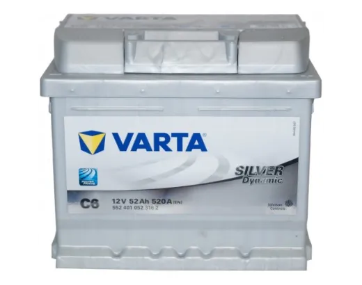 VARTA SILVER DYNAMIC C6 52АH 520A 552401052